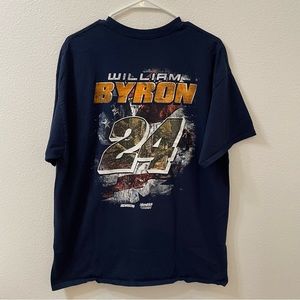 Hendricks motorsports William bryon shirt blue xl